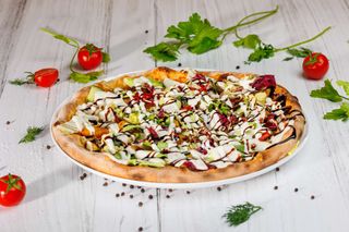 Pizza kebab mare