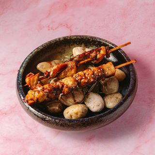 Yakitori de Pollo de Corral
