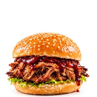 Pulled pork Burger