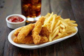 Menú Tiras De Pollo (3 Uds.)