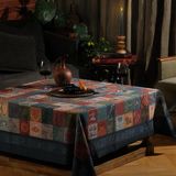 სუფრა - ქართული 140x140სმ პოლიესტერი