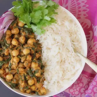 Palak channa