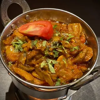 106. Champiñones Con Cebolla Y Ajo