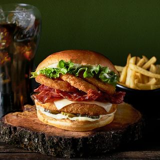 Menú St. Patrick´s Crispy Chicken Burger