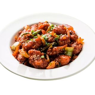 Mushroom Chilli Scallion