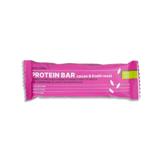Barretta Proteica Cacao & Frutti Rossi