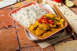 Yellow thai curry
