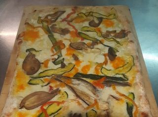 Pizza alla pala ortolana