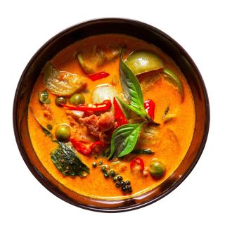 Verduras Con Curry Rojo Al Estilo Thai