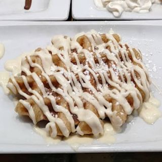 Crepe O Gofre Con Chocolate Blanco