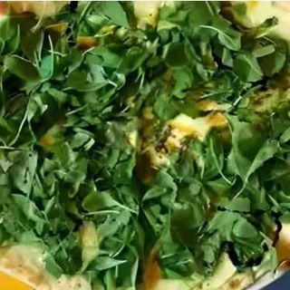 Pizza Formaggio e Rúcula