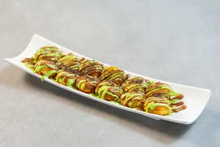 Minipancakes chocopistache