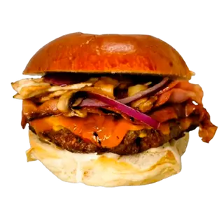 Burger mushroom