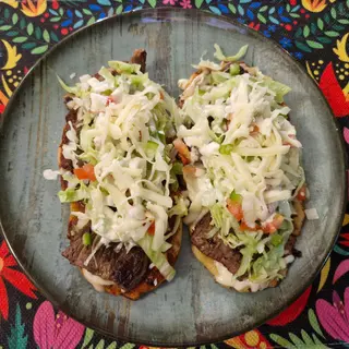 Huaraches Vegetarianos (2 uds.)