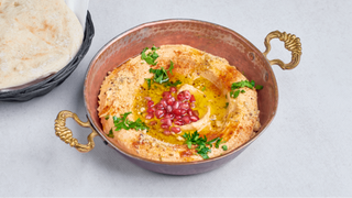 Hummus batat & harrisa