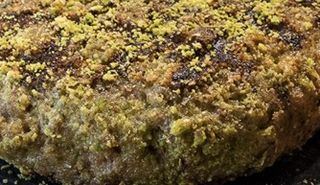 Hamburger al pistacchio brace