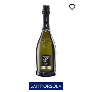 Vino spumante  cuvee brut Sant’Orsola (prosecco)