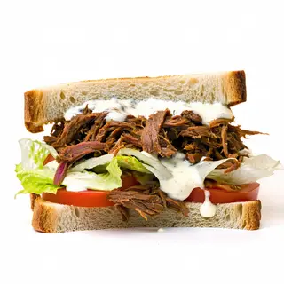 Bocadillo de mechada especial