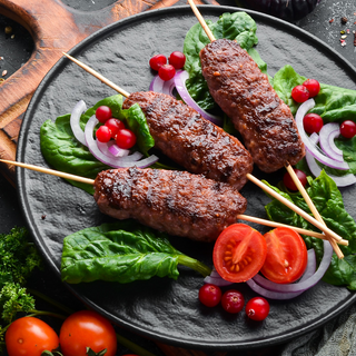 Brochettes De Viande Hachée