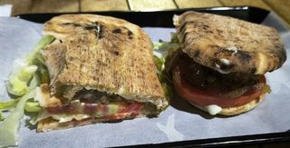 Custom king bacon dog