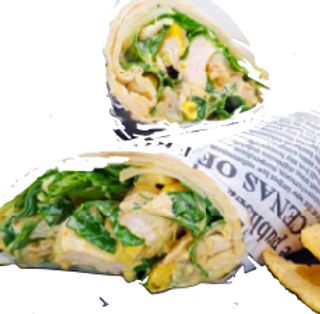 Wrap De Pollo Al Curry