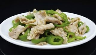 Cerdo Con Pimientos Verdes