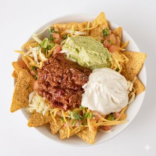 Nachos Chilis Con Carne