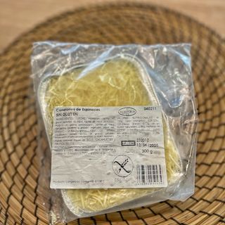 Canelones De Espinacas Sin Gluten (3 Uds.)