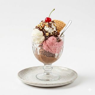 Copa 3 Sabores Helados Montados