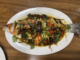 Steamed Fish with Soy Sauce
