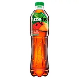 FuzeTea brzoskwiniowa z czarną herbatą i hibiskusem 0,5l