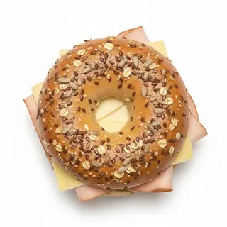 Grand baggle dinde fromage