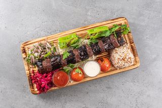 Кебаб с баклажанами (550г)