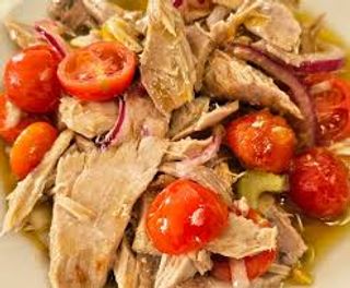 Insalata di tonno cipolla e Pachino