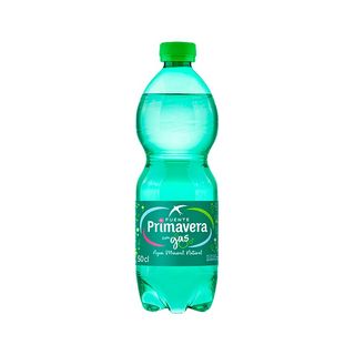 Agua Primavera Con Gas Botella 0.5L