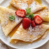 Crêpes au sucre