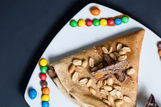 Palačinka Snickers