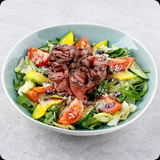 Салат з ростбіфом та трюфельною олією