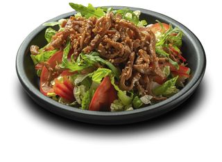 ФІРМОВИЙ САЛАТ СЕЗАМ З ТЕЛЯТИНОЮ 250г