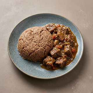 Beef Ugali Brown