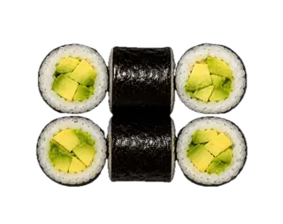 Maki z Awokado (6 sztuk, 120 g)
