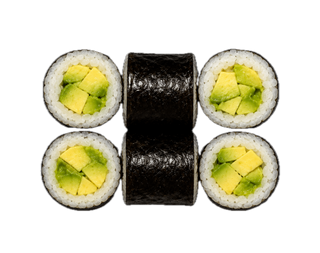 Maki z Awokado (6 sztuk, 120 g)