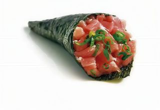Temaki tartare atun