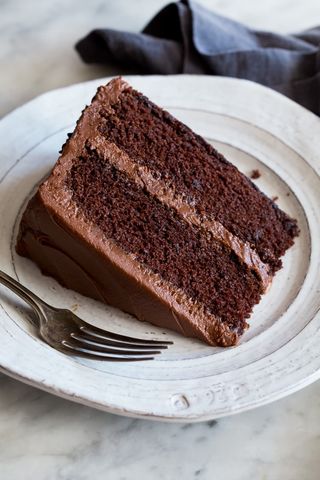 Chocolate Cake Slice