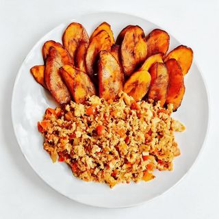 Plantain And Egg Sauce