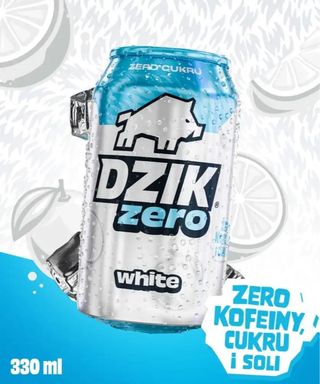 Dzik ZERO - White 330 ml