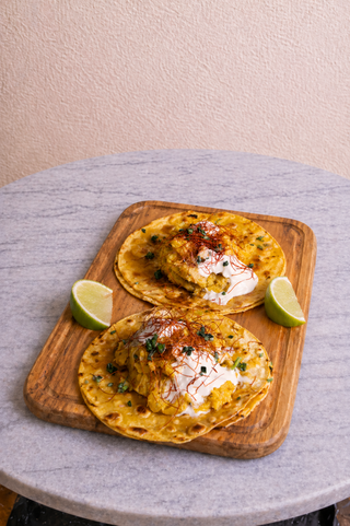 TACOS DE BACALAO