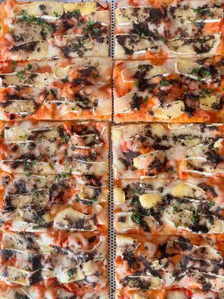 Camembert/pasta truflowa