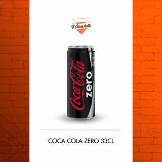 Coca Cola Zero 0,33 in Lattina