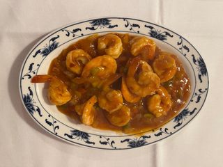 110. Mazzancolle in salsa chili